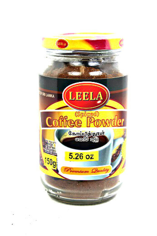 LEELA SPICED COFFEE POWDER 150G