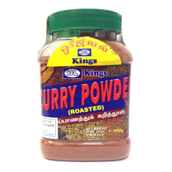 KINGS ROASTED CURRY POWDER 500G