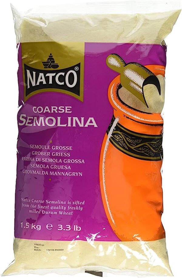 NATCO COARSE SEMOLINA 1.5KG