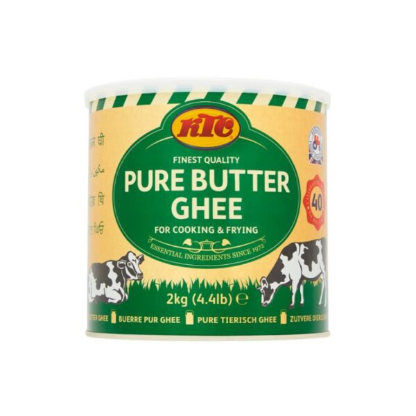 KTC PURE BUTTER GHEE FOR COOKING AND FRYING 2KG