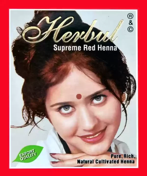 HERBUL SUPREME RED HENNA 60G
