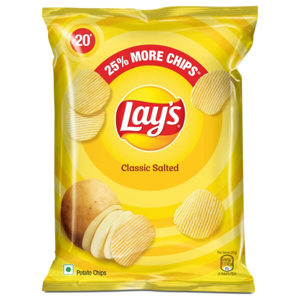 LAYS CLASSIC SALTED 50G